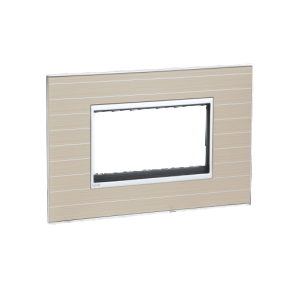 Legrand Arteor 6M Cover Plate With Frame, 5763 81